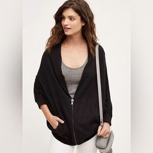 Anthropologie Moth Austral Cardigan in Black size M